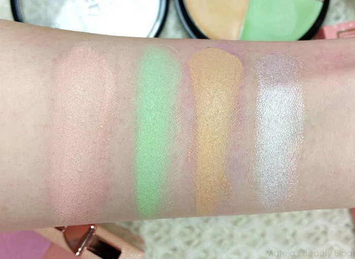 پالت اصلاح رنگ صورت کاورال از برند wet n wild